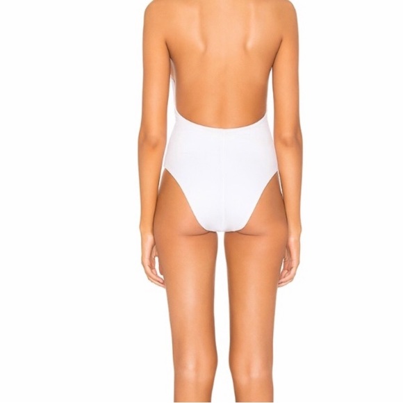 MARA HOFFMAN Gabriela Halter Twist One Piece Swimsuit - Picture 2 of 9